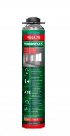 PU montažinės putos MAKROFLEX PRO MEGA 70, 870ml