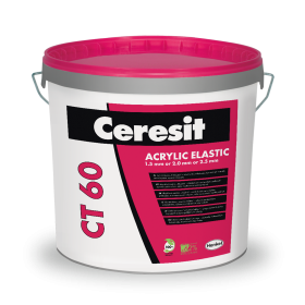 Tinkas Ceresit CT60 frakcija 0.5mm, akrilinis, 25kg