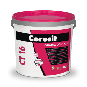 Gruntas Ceresit CT16 su kvarciniu smėliu, 10ltr