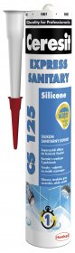 Silikonas Ceresit CS15/CS125 EXPRESS bespalvis, 280ml