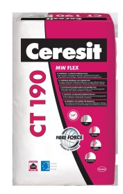 Mišinys Ceresit CT190 min. vatos kllijavimui - armavimui, 25kg