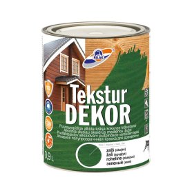 Dažai medienai Rilak TEKSTURDEKOR, žali, 0.9 l