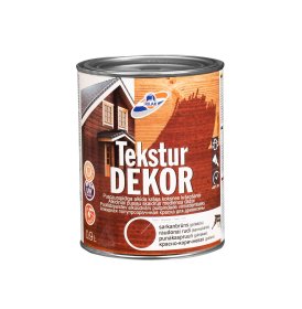 Dažai medienai Rilak TEKSTURDEKOR, raudonai-rudi, 0.9 l