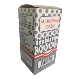Dažai su aliuminio dulkėmis, 114gr