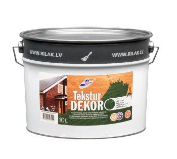 Dažai medienai Rilak TEKSTURDEKOR, žali, 10 l