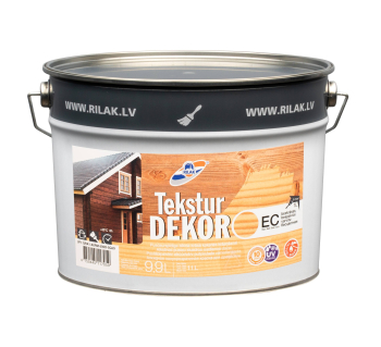 Dažai medienai Rilak TEKSTURDEKOR, bespalviai, 9.9 l
