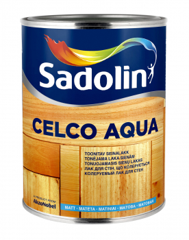 Lakas Sadolin CELCO AQUA 10, matinis, 1 l