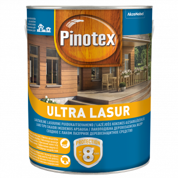 Pinotex Ultra Lasur, riešutmedis, 3 l