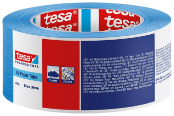 Dažymo juosta TESA, lauko darbams, mėlyna, UV 2 sav., 50mx38mm (04435)