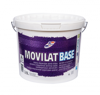 Dažai gruntiniai Rilak MOVILAT BASE, 3.6 l