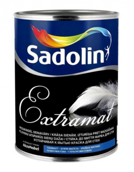 Dažai Sadolin EXTRAMAT, BW bazė (balta), 1 l