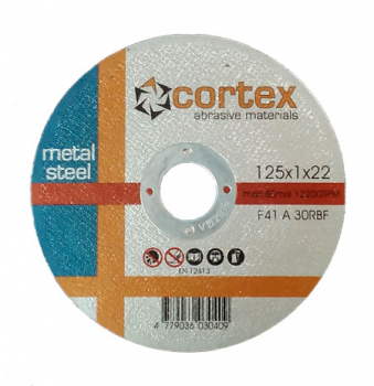 DAA Metalui 125x1x22 A 30 RBF F41 80m/s Cortex