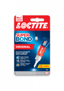 Klijai universalūs Loctite Super Bond Original Gel 4gr (12)