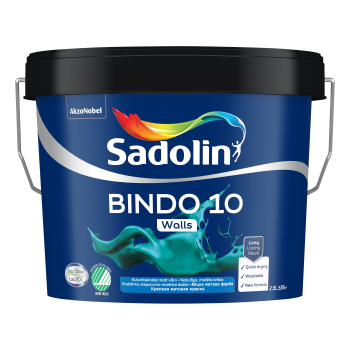 Dažai Sadolin BINDO 10, BC (tonuojami), 2.33l
