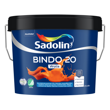 Dažai Sadolin BINDO 20, BC (tonuojami), 2.33l