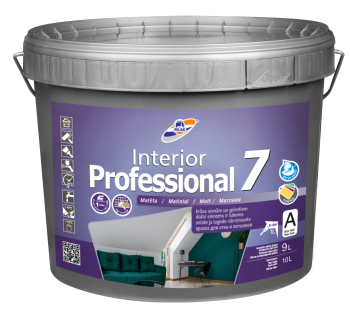 Dažai Rilak Interior Profesional 7, A bazė (balta), 9 l