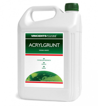 Gruntas giluminis Vincents Polyline Acrylgrunt, 10l