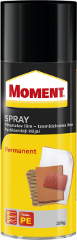 Klijai aerozoliniai Moment Power Spray, 400ml