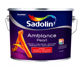 Dažai Sadolin Ambiance Pearl, BW bazė (tonuojama), 2,5 l