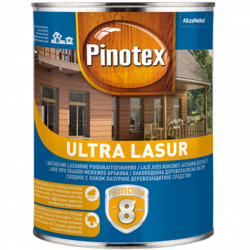 Pinotex Ultra Lasur, palisandro medis, 1 l