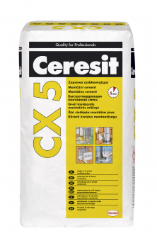 Cementas montažinis Ceresit CX5 25kg