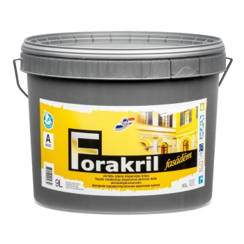 Dažai Rilak Forakril, bazė A (balta), 9 l