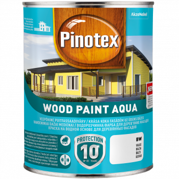Dažai Pinotex Wood Paint Aqua, BM bazė (tonuojama), 0.95 l