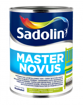 Dažai Sadolin MASTER NOVUS 15, BW bazė (balta), 1 l