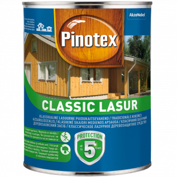 Pinotex Classic Lasur, riešutmedis, 1 l