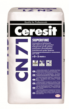 Mišinys Ceresit CN71 grindims lyginti 0-5mm, 25kg