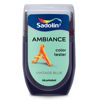 Spalvos testeris Sadolin Ambiance, Vintage Blue, 30 ml