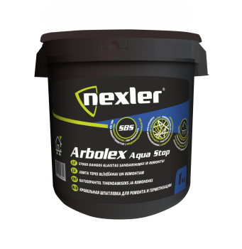 Bituminė mastika Nexler Arbolex Aqua Stop 1kg stogo remontui