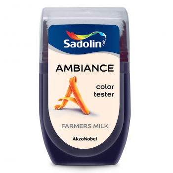 Spalvos testeris Sadolin Ambiance, Farmers Milk, 30 ml