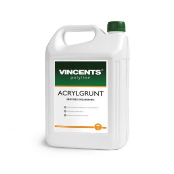 Gruntas giluminis Vincents Polyline Acrylgrunt, 5l