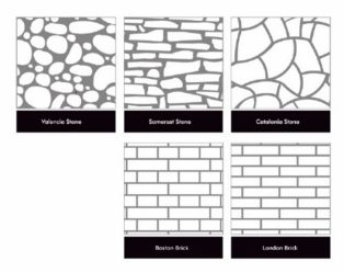 Tinkavimo forma Ceresit -  Visage LONDON BRICK (15m²)