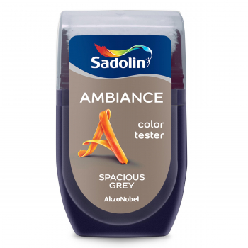Spalvos testeris Sadolin Ambiance, Spacious Grey, 30 ml