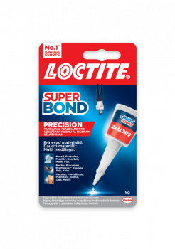 Klijai universalūs Loctite Super Attack/Bond Precision, 5g