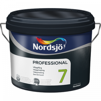 Dažai Sadolin Professional 7 svart, juodi, 10 l