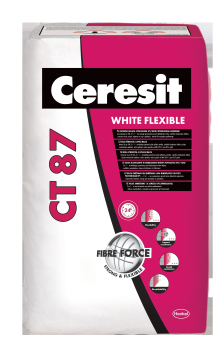 Mišinys Ceresit CT87 White Flexible, 25kg