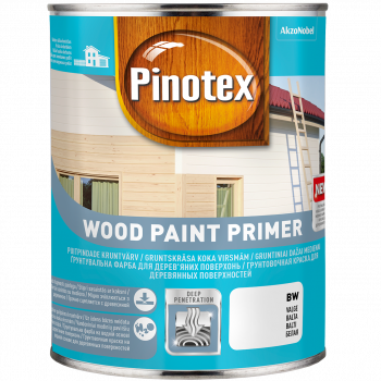 Gruntas medienai Wood Paint Primer, 2.5 l