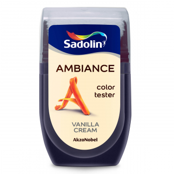 Spalvos testeris Sadolin Ambiance, Vanilla Cream, 30 ml