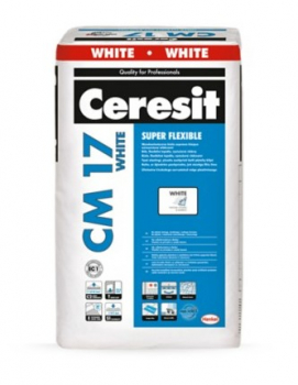 Klijai plytelėms Ceresit CM17 White, baltos sp., 25 kg