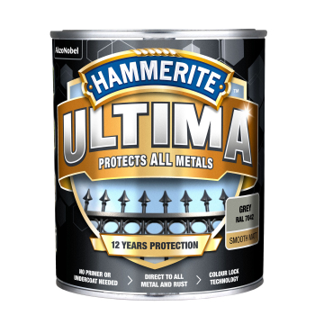Dažai Hammerite Ultima Matt balti 0.7l