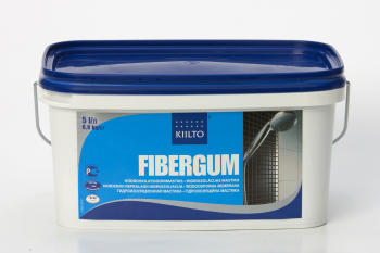 Mastika hidroizoliacinė Kiilto FIBERGUM, 7kg