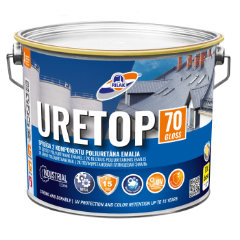 Dažai poliuretan.2komp. Rilak URETOP TAL balti bl.2.7ltr