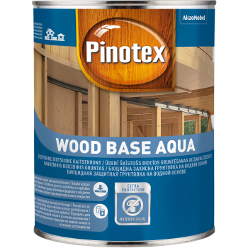 Gruntas biocidinis PINOTEX WOOD BASE AQUA 1l