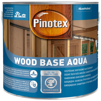 Gruntas biocidinis PINOTEX WOOD BASE AQUA 2,5l