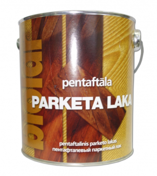 Pentaftalinis lakas parketui Biolar, 2.6 l