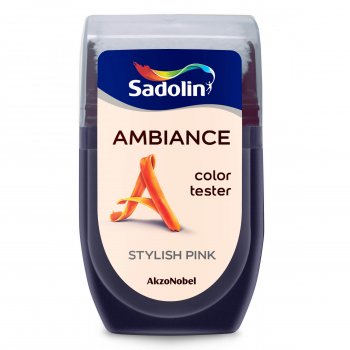Spalvos testeris Sadolin Ambiance, Stylish Pink, 30 ml