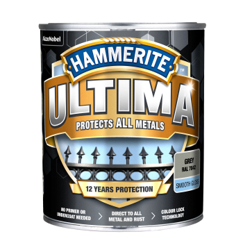 Dažai Hammerite Ultima Matt rudi 0.7l